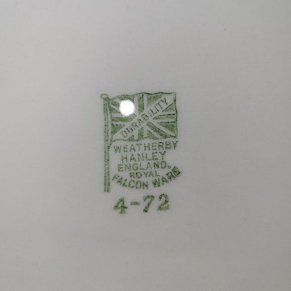 Weatherby Hanley Falcon Ware Vintage 12" Oval Platter Mallard Ducks England - Picture 2 of 3